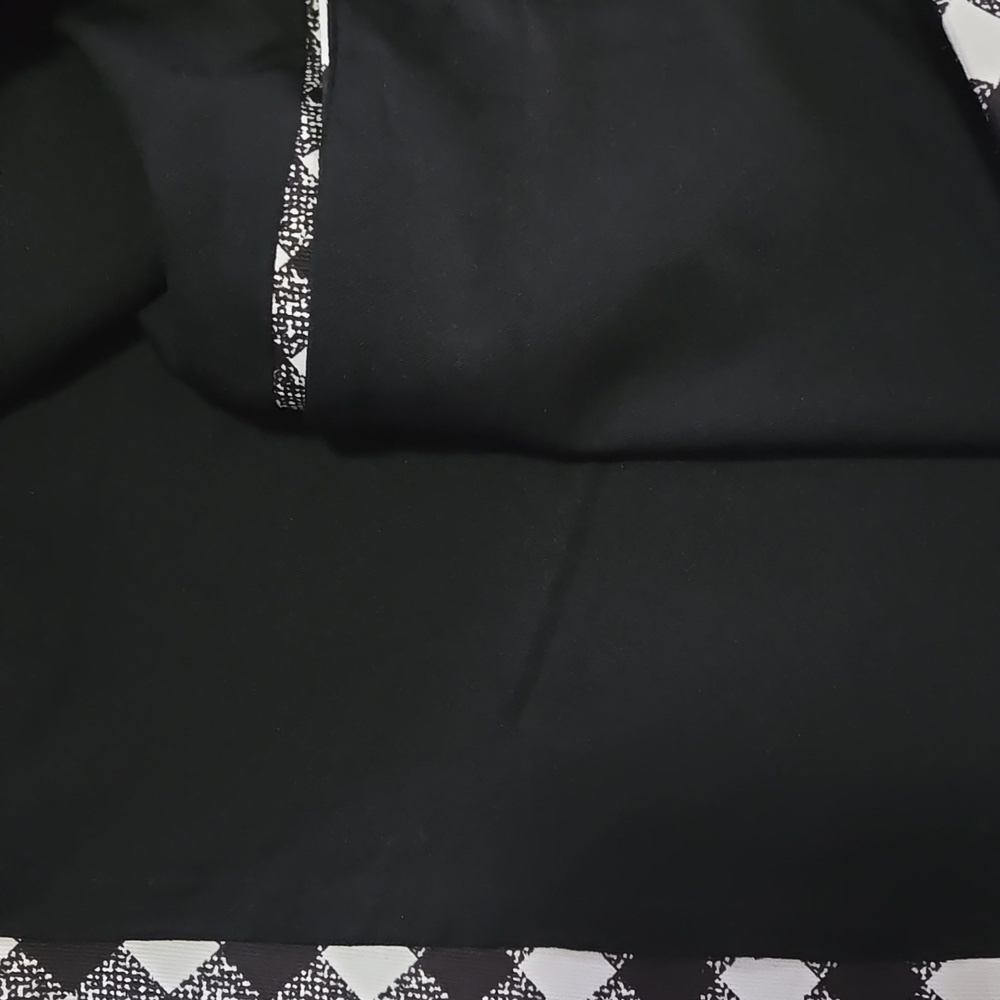 Michael Kors Black and White Checkered Pencil Skirt Ladies Size 12 Never Worn - Picture 7 of 10